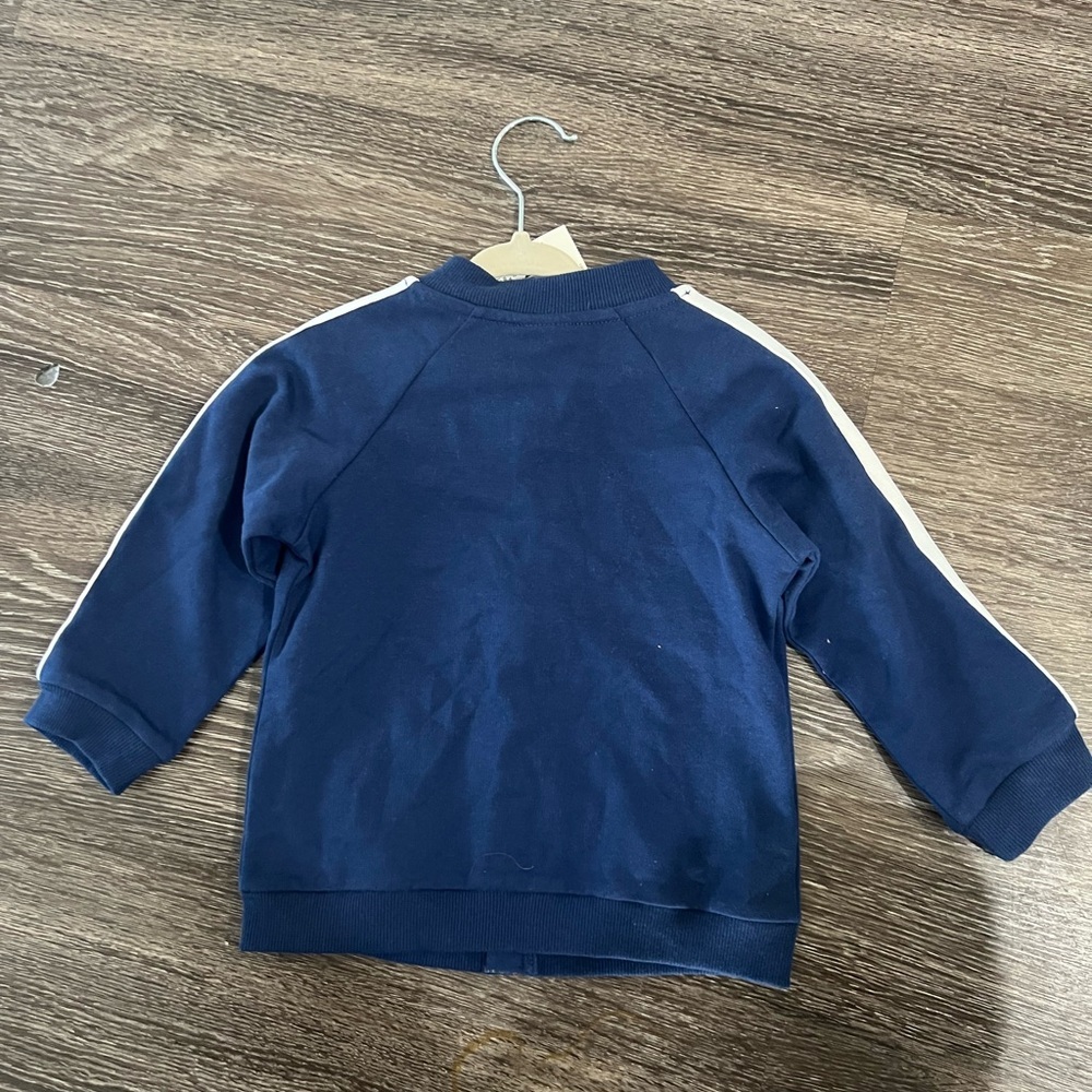 NWT - First Impressions -‎ Boys Racing Striped Tracker Jacket 24mts. - Picture 3 of 4